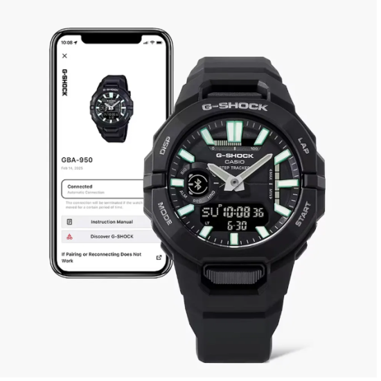 G-Shock GBA-950-2AER G-Squad Horloge G-Shock GBA-950-2AER G-Squad Horloge
